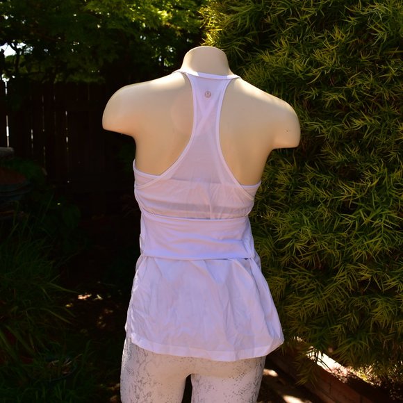 LULULEMON AMPED TANK STRIPED BRA SZ X-SMALL 2 - Picture 5 of 6